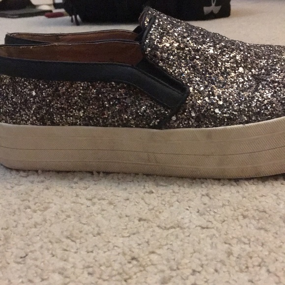 Glitter platform slip on - Picture 3 of 3